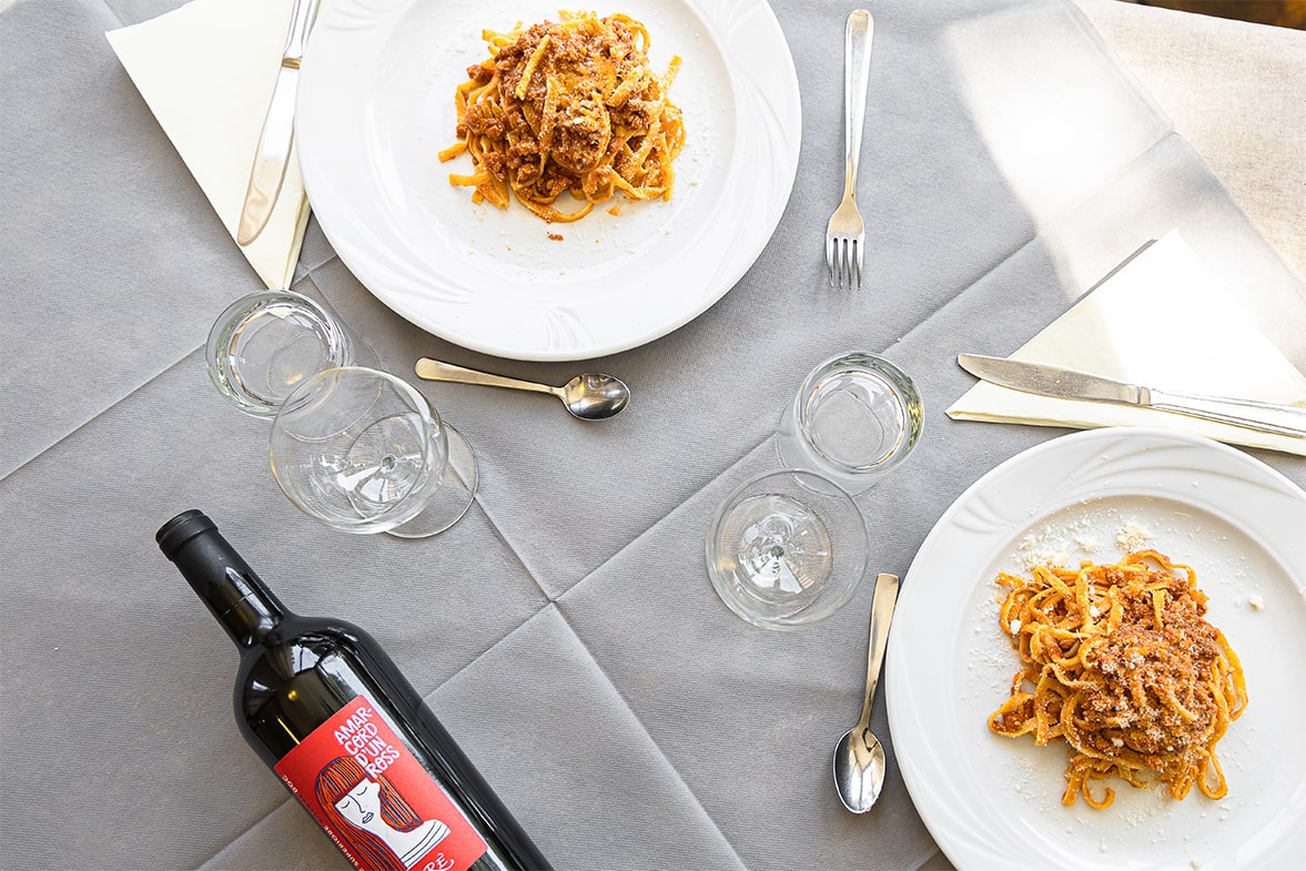 piatto pasta di hotel Astrid Cervia